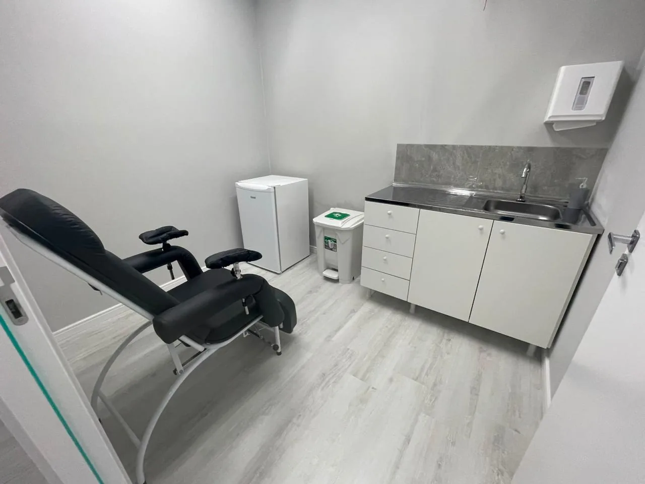 Sala de coleta da unidade SMT Ocupacional em Camboriú